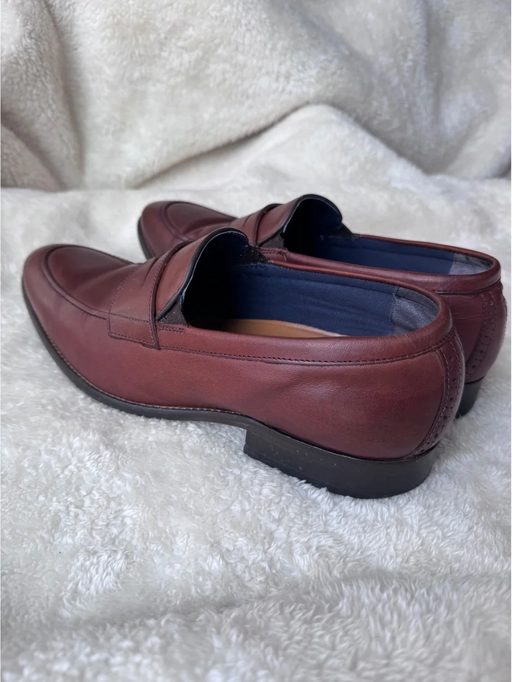 The Good Man Brand men’s brown leather penny loafers, size 10.5M